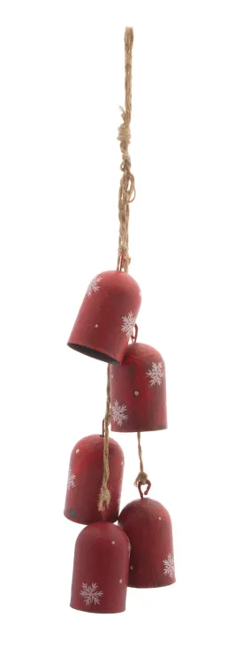 22.5" Red Bell Drop Ornament