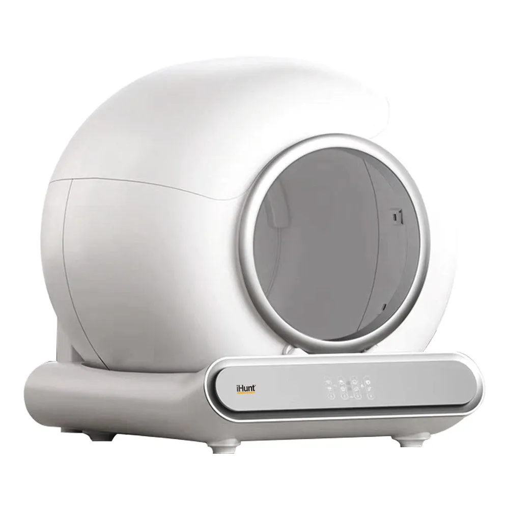Automatic Litter Box Pack iHunt Smart Cat Litter V2 for Cats   Smart Pet Care Pack, 3L Automatic Feeder, and 2L Water Fountain