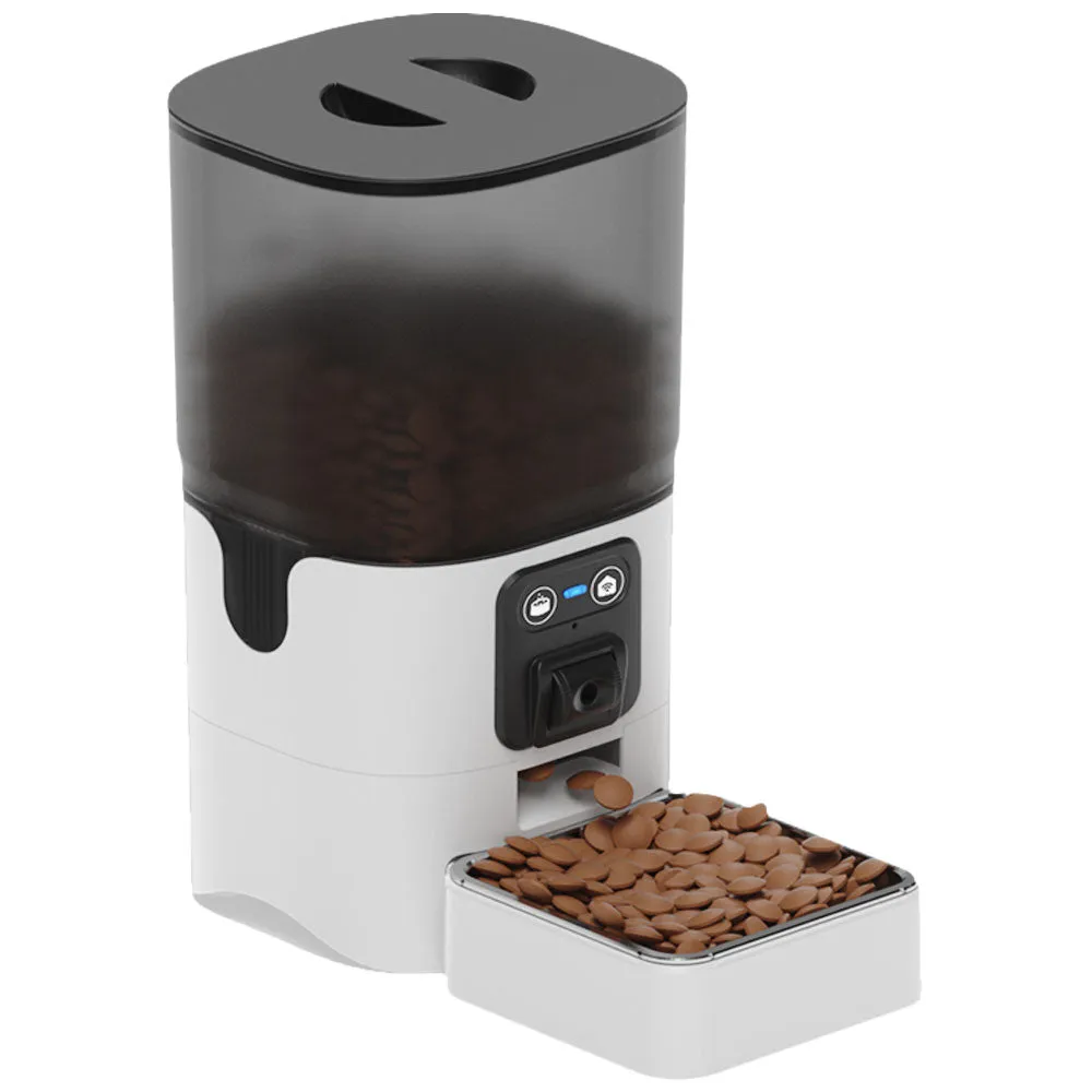 Automatic Litter Box Package iHunt Smart Cat Litter V3 for Cats   6L Automatic Feeder