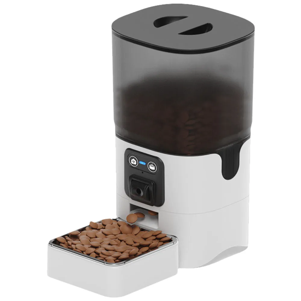 Automatic Litter Box Package iHunt Smart Cat Litter V3 for Cats   6L Automatic Feeder
