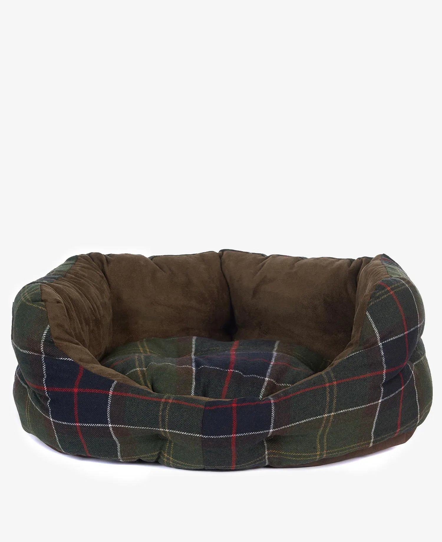 Barbour 30in Luxury Dog Bed - Tartan