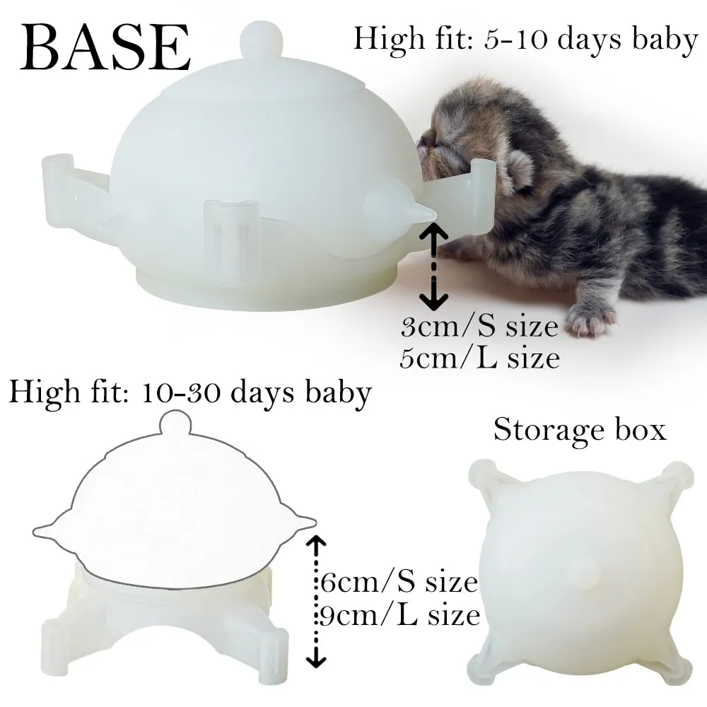 Best Dog Bubble Milk Bowl Station Feeders Flow Out Slowly Evenly Drinking