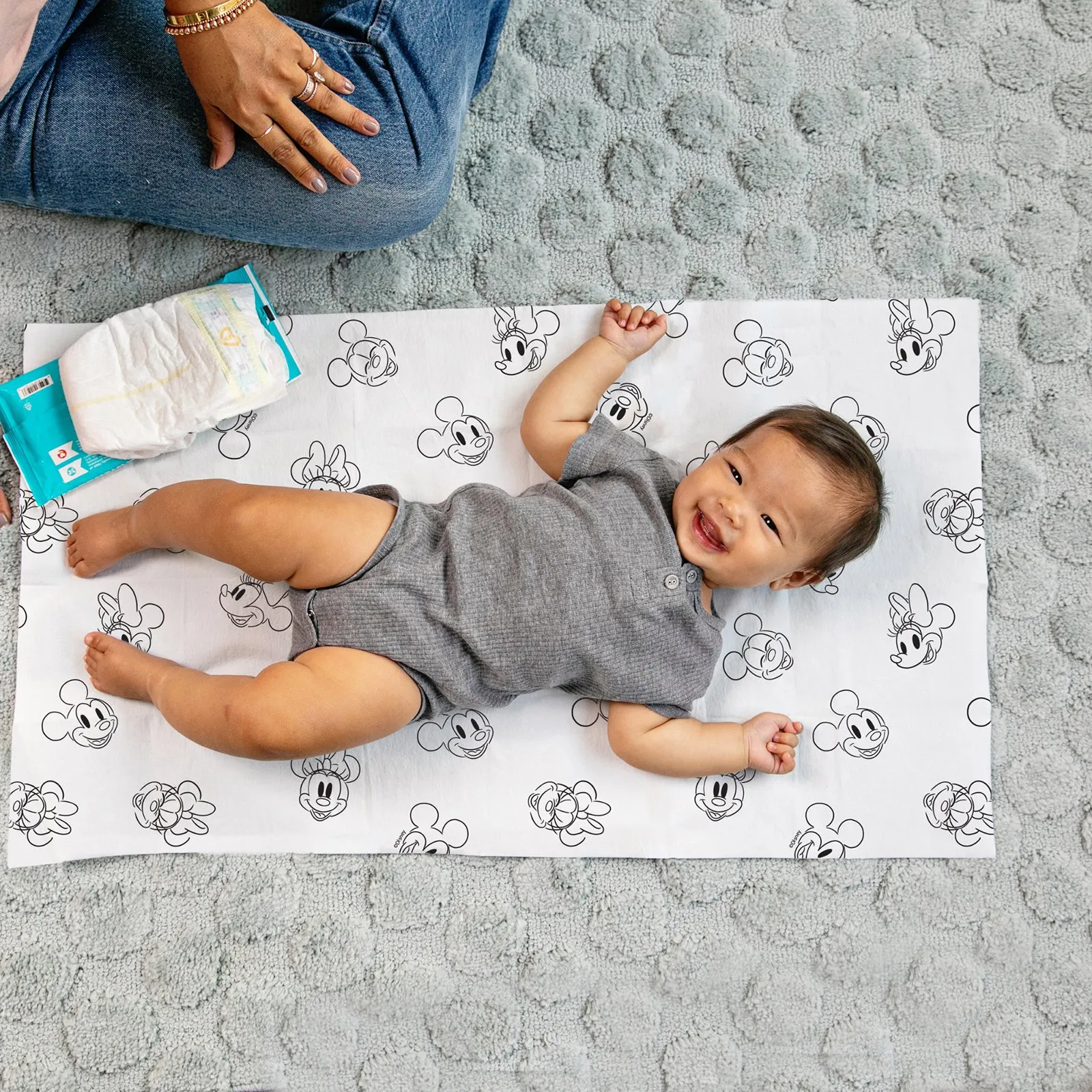 Disney Baby Disposable Changing Pads, 24 Pack