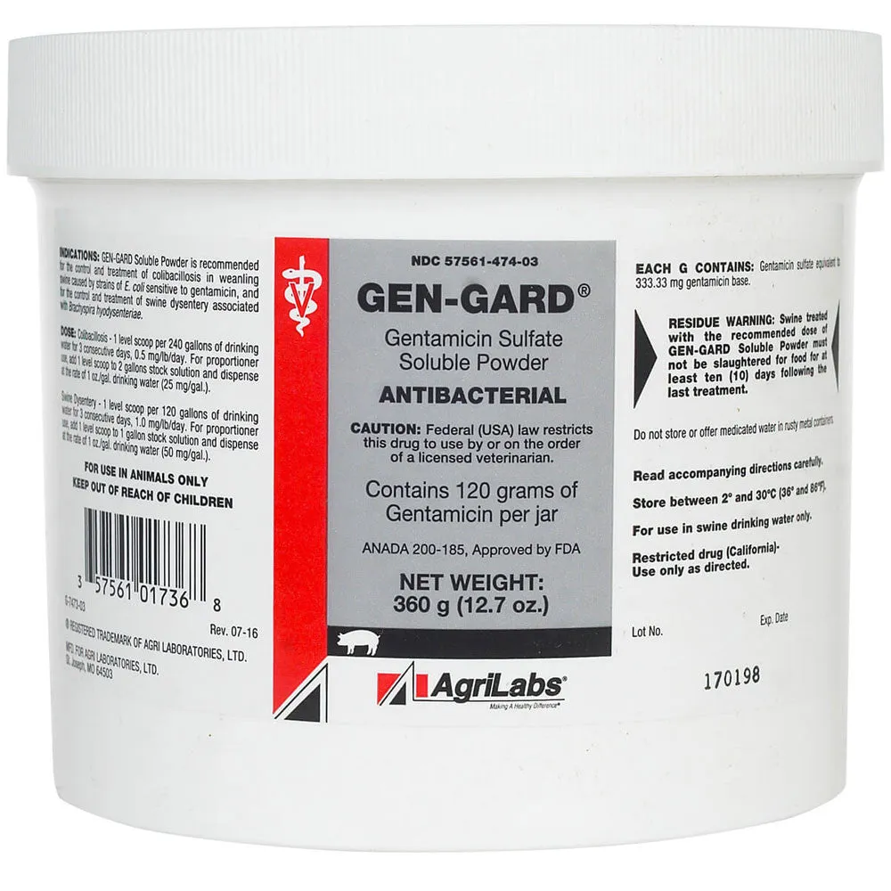 Gen-Gard Soluble Powder 360gm - Prescription Required