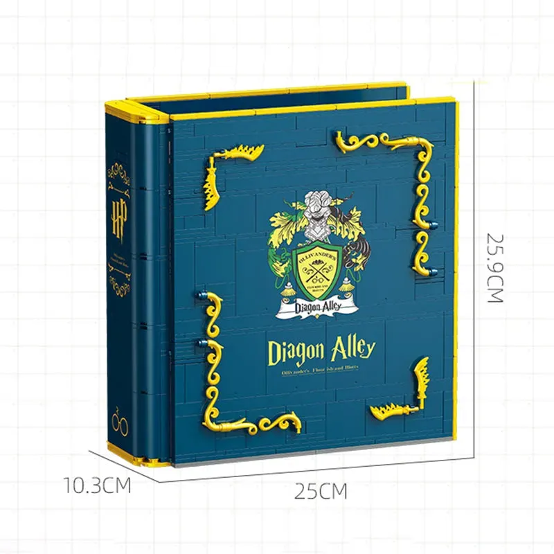 Harry Potter Wand Shop Wizard Books Bricks Toy