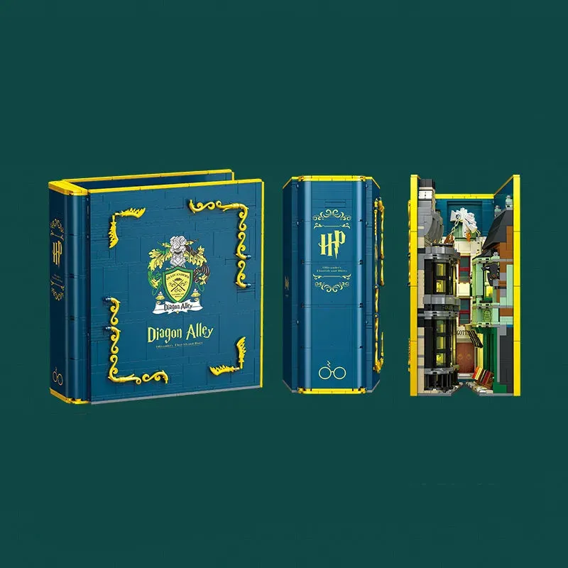 Harry Potter Wand Shop Wizard Books Bricks Toy
