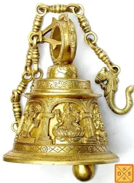 Hindu Gods temple bell