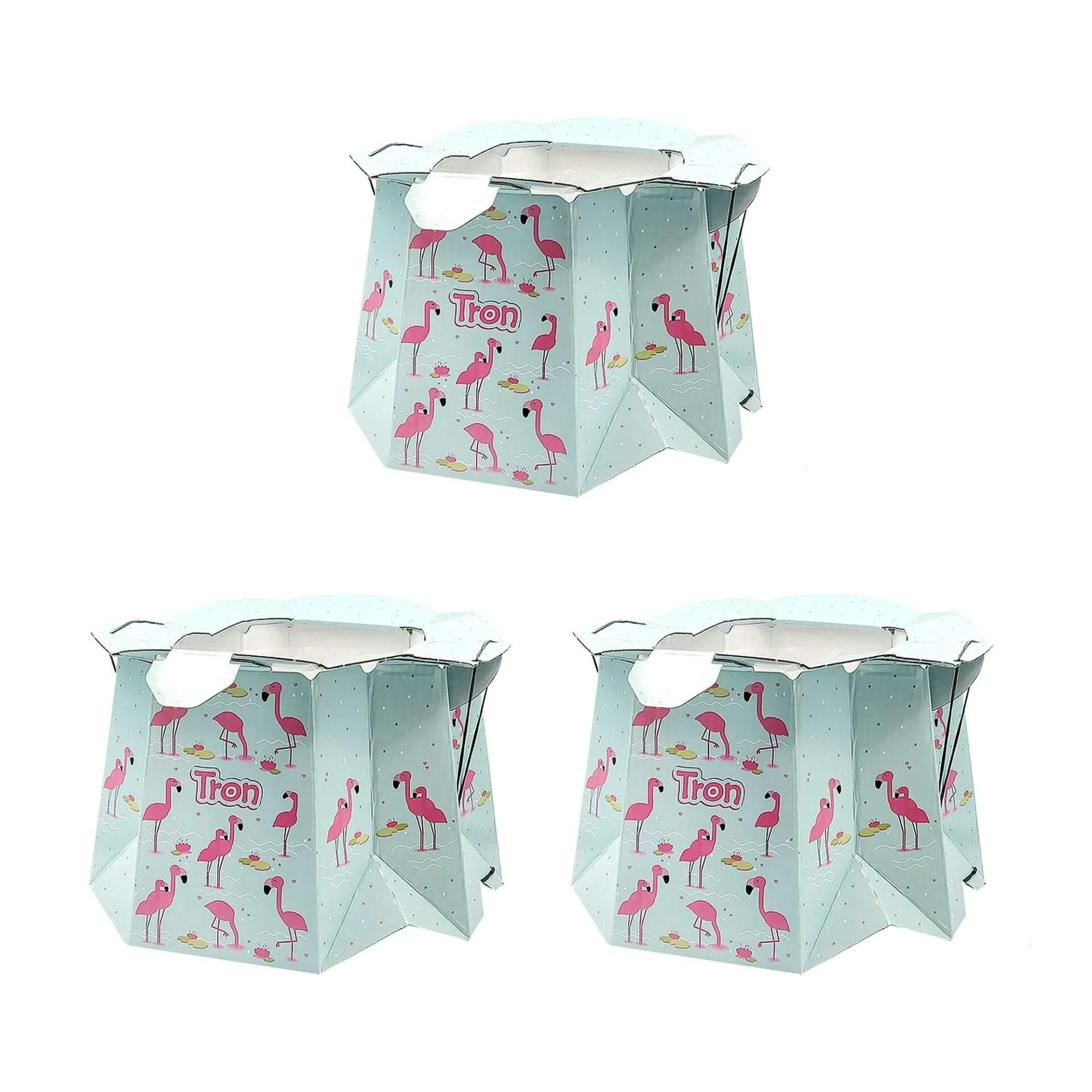 Hippychick Tron Disposable Travel Potty (Flamingo)