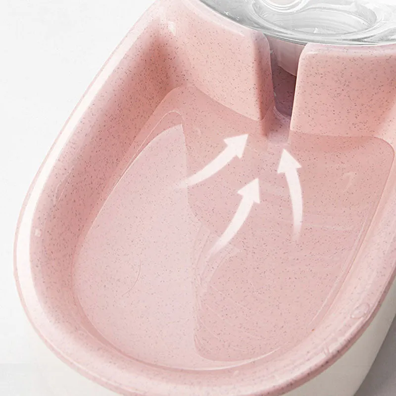 Large container pet feeding drinking fountain