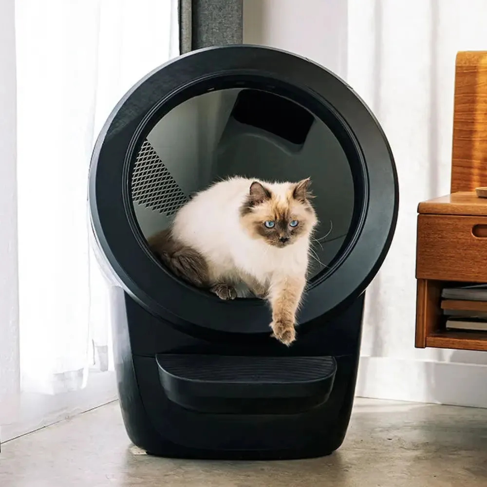 Litter-Robot 4 Automatic Self-Cleaning Litter Box – Black Bundle (EU)