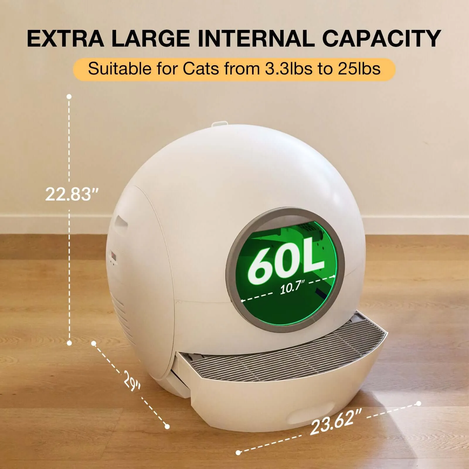 【🔥Low Price Ever】Els Pet Spaceship 1 Automatic Litter Box