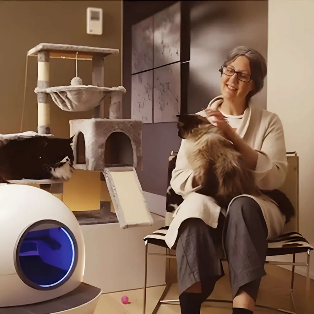 【🔥Low Price Ever】Els Pet Spaceship 1 Automatic Litter Box