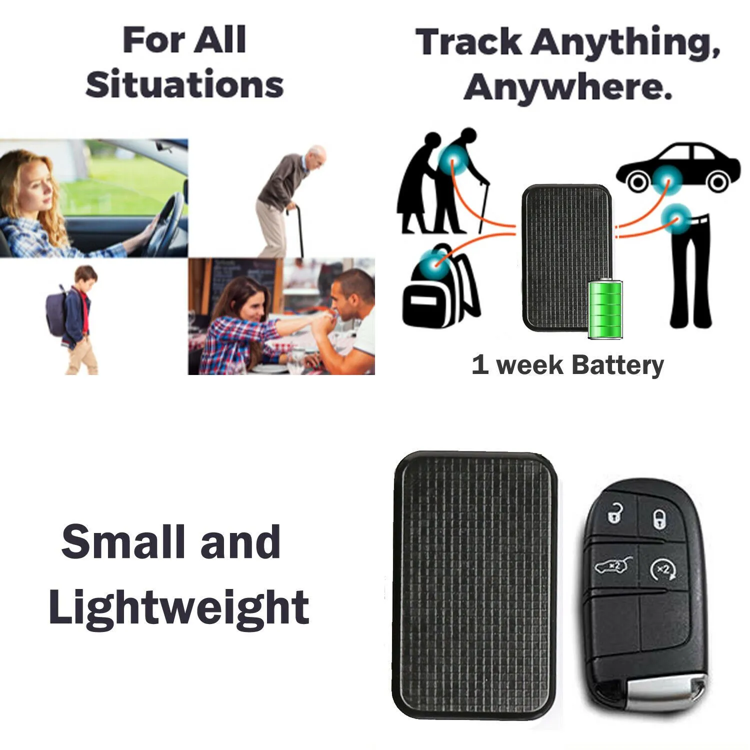 Mini Portable Spy Real Time Personal and Vehicle GPS Tracker Voice Recorder