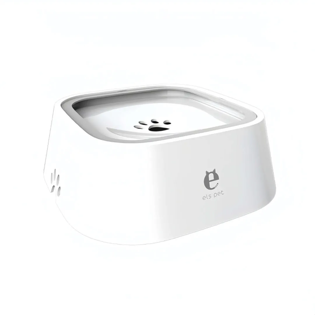 No Splash Pet Floating Water Bowl Cat Dog Bowl