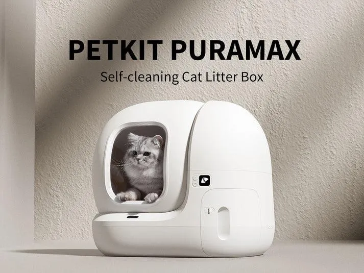 PETKIT Xiaopei Smart Cat Toilet MAX Fully Automatic Cat Litter Box Extra Large Cat Supplies Anti-Splash Electric Fully Enclosed Cat Litter Box with One-Year Warranty Package Delivered to Home [North American Version]