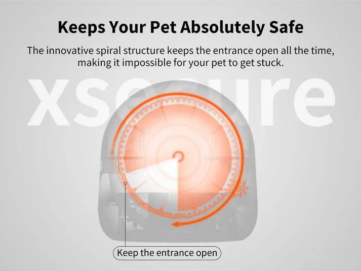 PETKIT Xiaopei Smart Cat Toilet MAX Fully Automatic Cat Litter Box Extra Large Cat Supplies Anti-Splash Electric Fully Enclosed Cat Litter Box with One-Year Warranty Package Delivered to Home [North American Version]