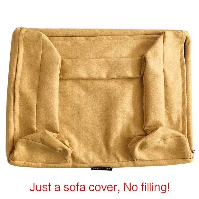 Rectangle Pet Sofa Bed with Pillow