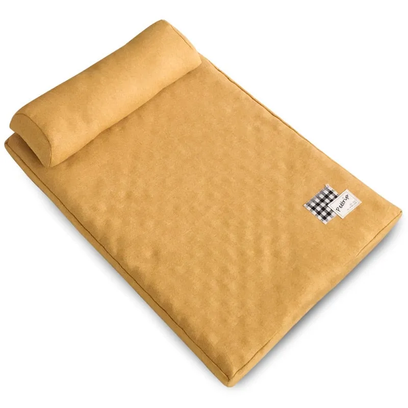 Rectangle Pet Sofa Bed with Pillow