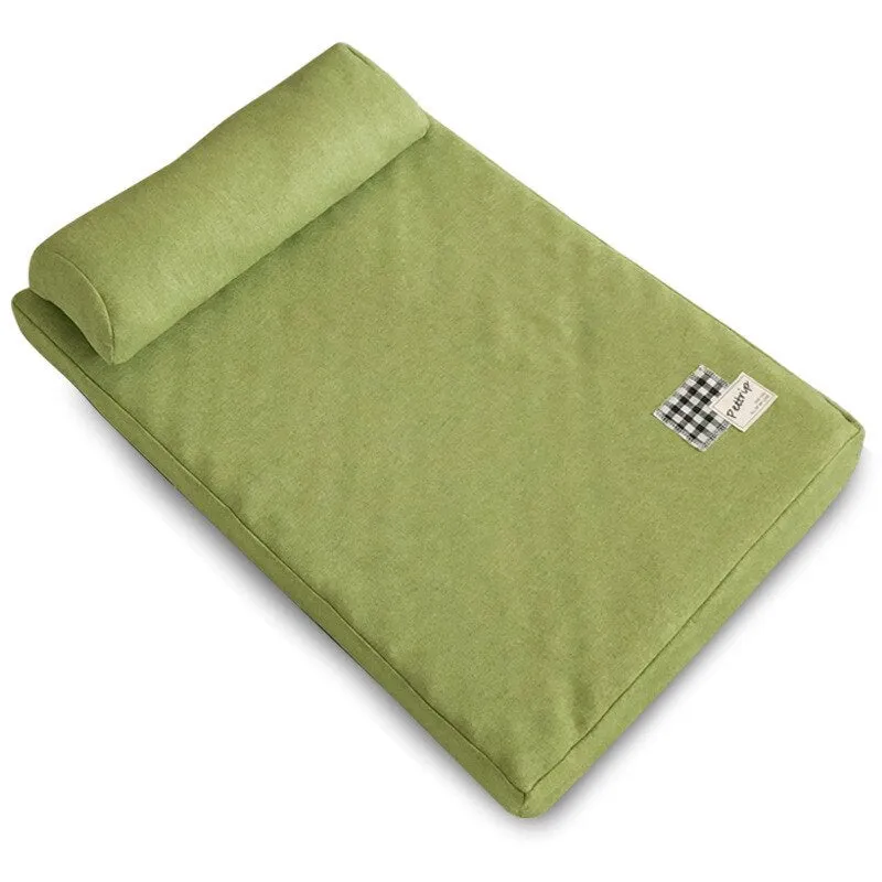 Rectangle Pet Sofa Bed with Pillow