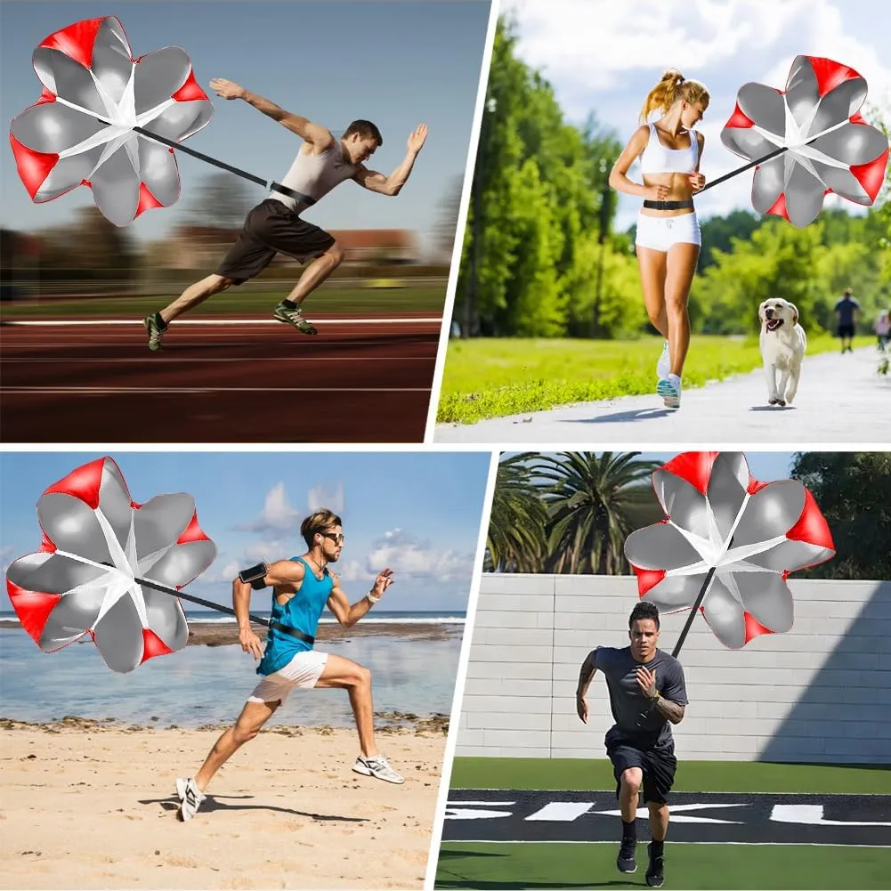 Soccer Speed Agility Training Set - 20FT Agility Ladder 12/16 Sports Cones and Soccer Kick Trainer Football Training Equipment Footwork Drills for Youth and Adults