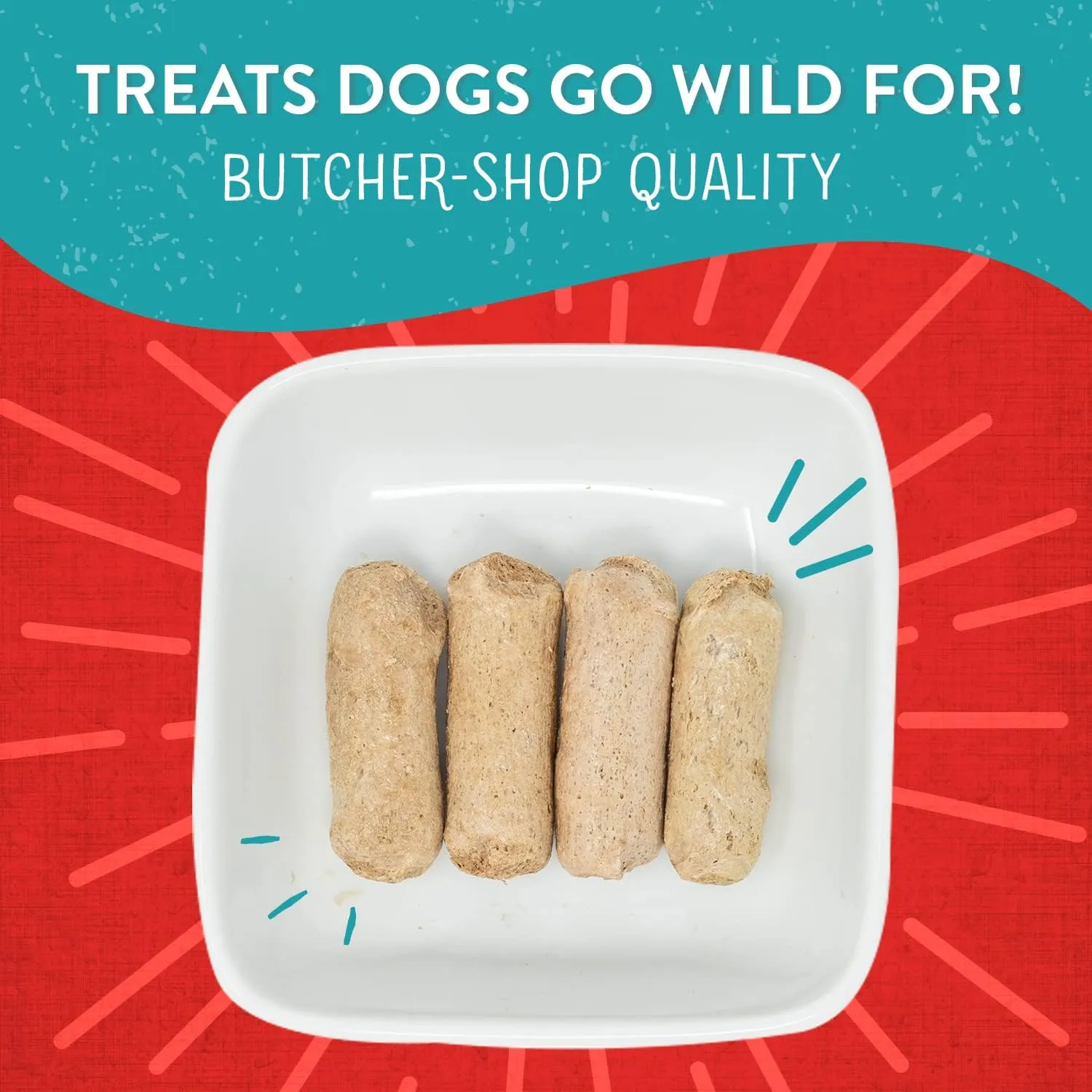 Stella & Chewy's Freeze-Dried Raw Wild Weenies Dog Treats - High-Protein Training Treats for Dogs & Puppies - All-Natural Grass-Fed Lamb Recipe with 97% Meat & Organs - USA Made - 3.25 oz Bag