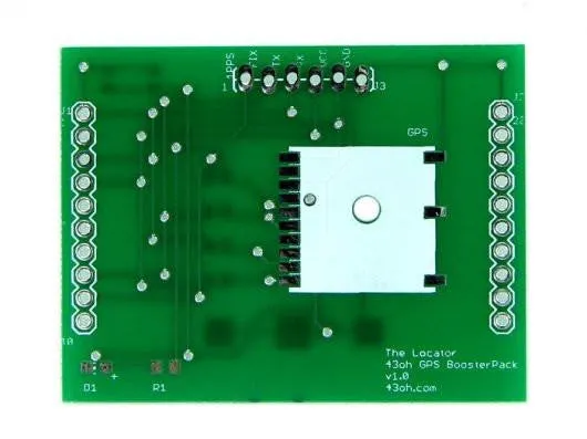 The Locator - 43oh MTK3339 GPS Launchpad Boosterpack